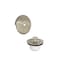 Danco Danco 1-1/2 in. Brushed Nickel Gray Round Brass Lift and Turn Tub Drain Trim Kit 89239A - alternate 1